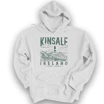 Kinsale Ireland Hoodie - White
