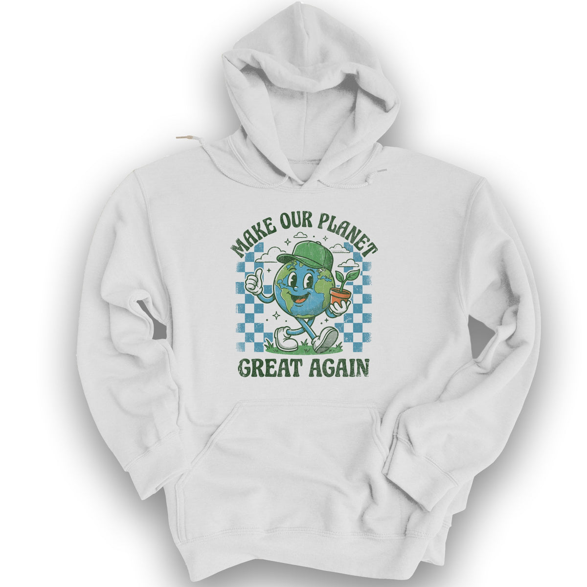 Make Our Planet Great Again Hoodie - White