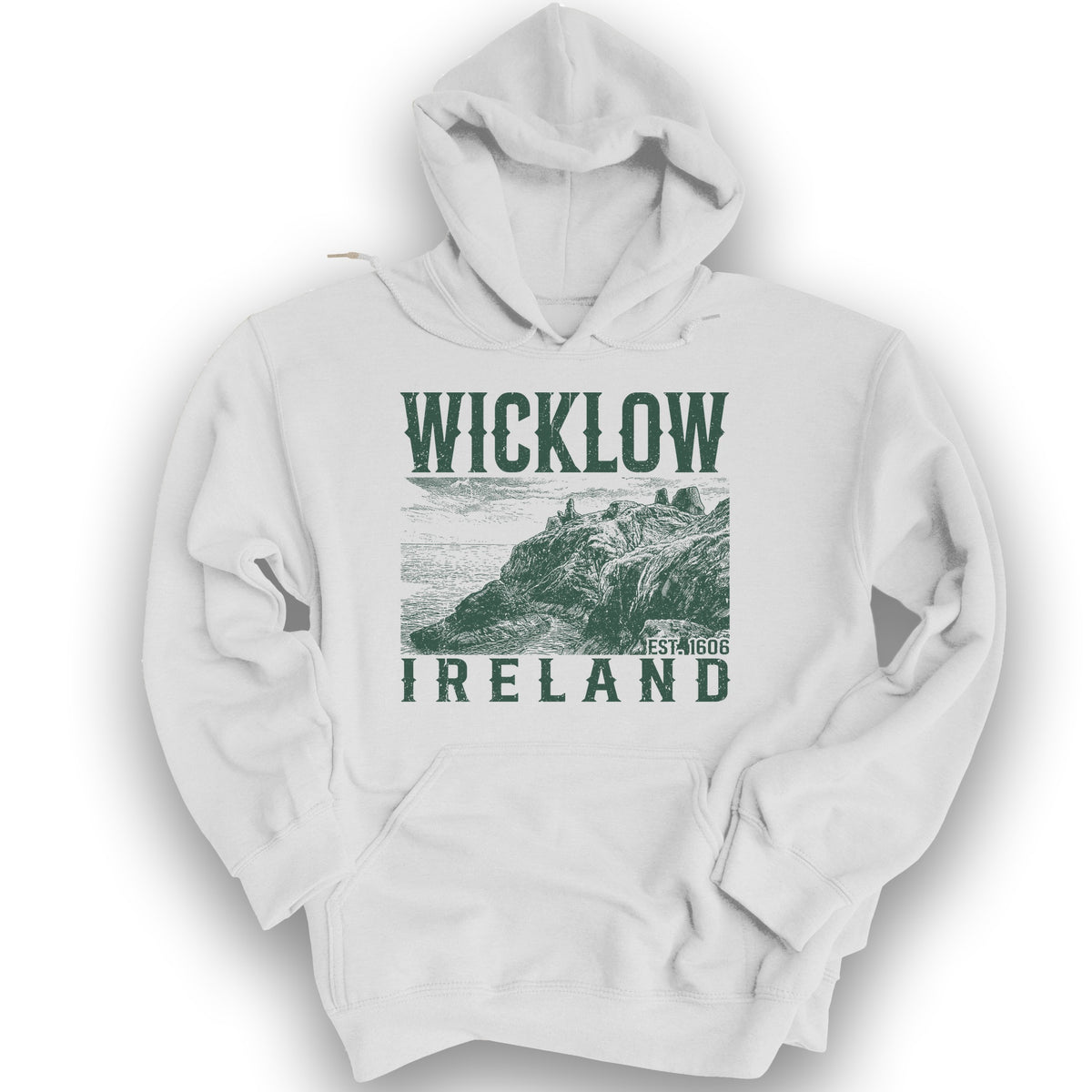 Wicklow Ireland Hoodie - White