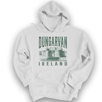 Dungarven Ireland Sketch Hoodie - White