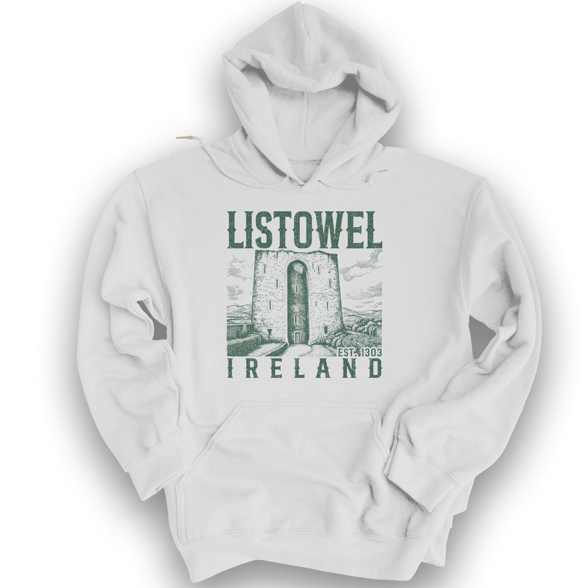 Listowel Ireland Sketch Hoodie - White