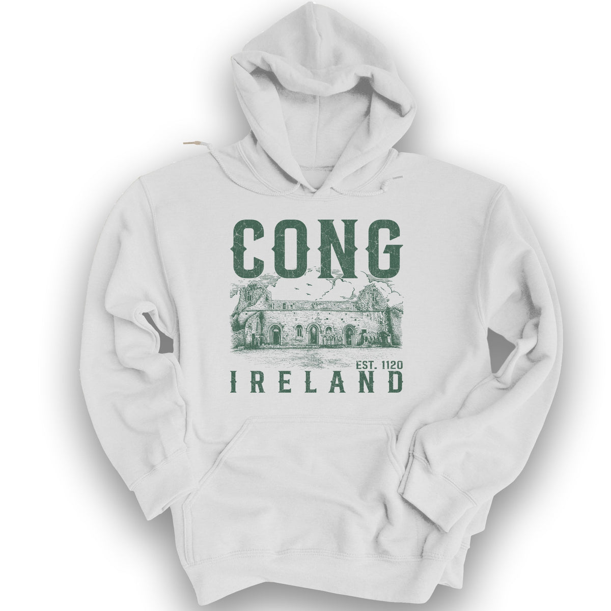 Cong Ireland Sketch Hoodie - White