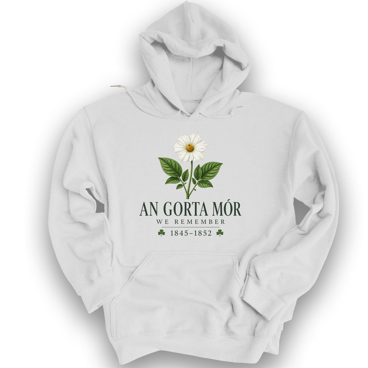 An Gorta Mór Hoodie - White