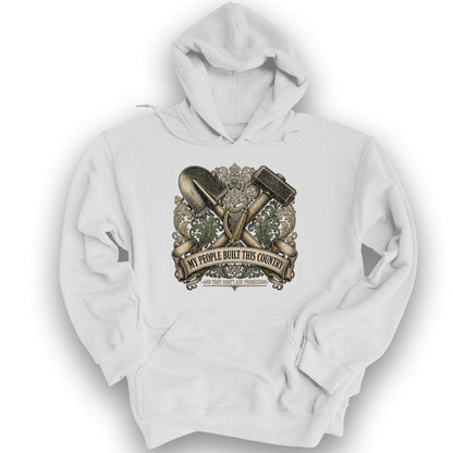 Irish Built Hoodie - White