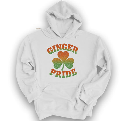 Ginger Pride Hoodie - White
