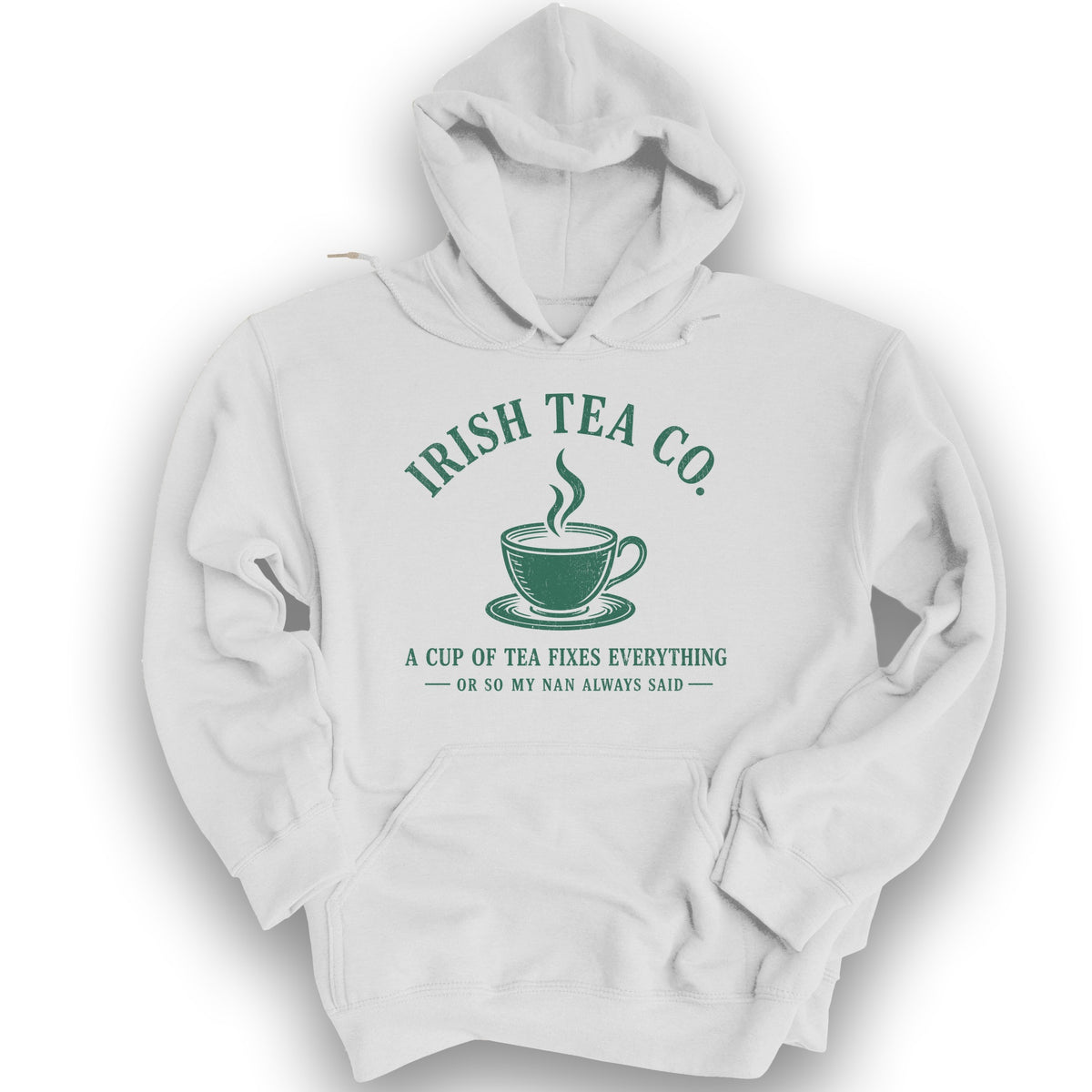 Irish Tea Company Hoodie - White