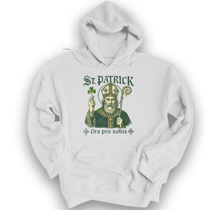 Saint Patrick Classic Hoodie - White