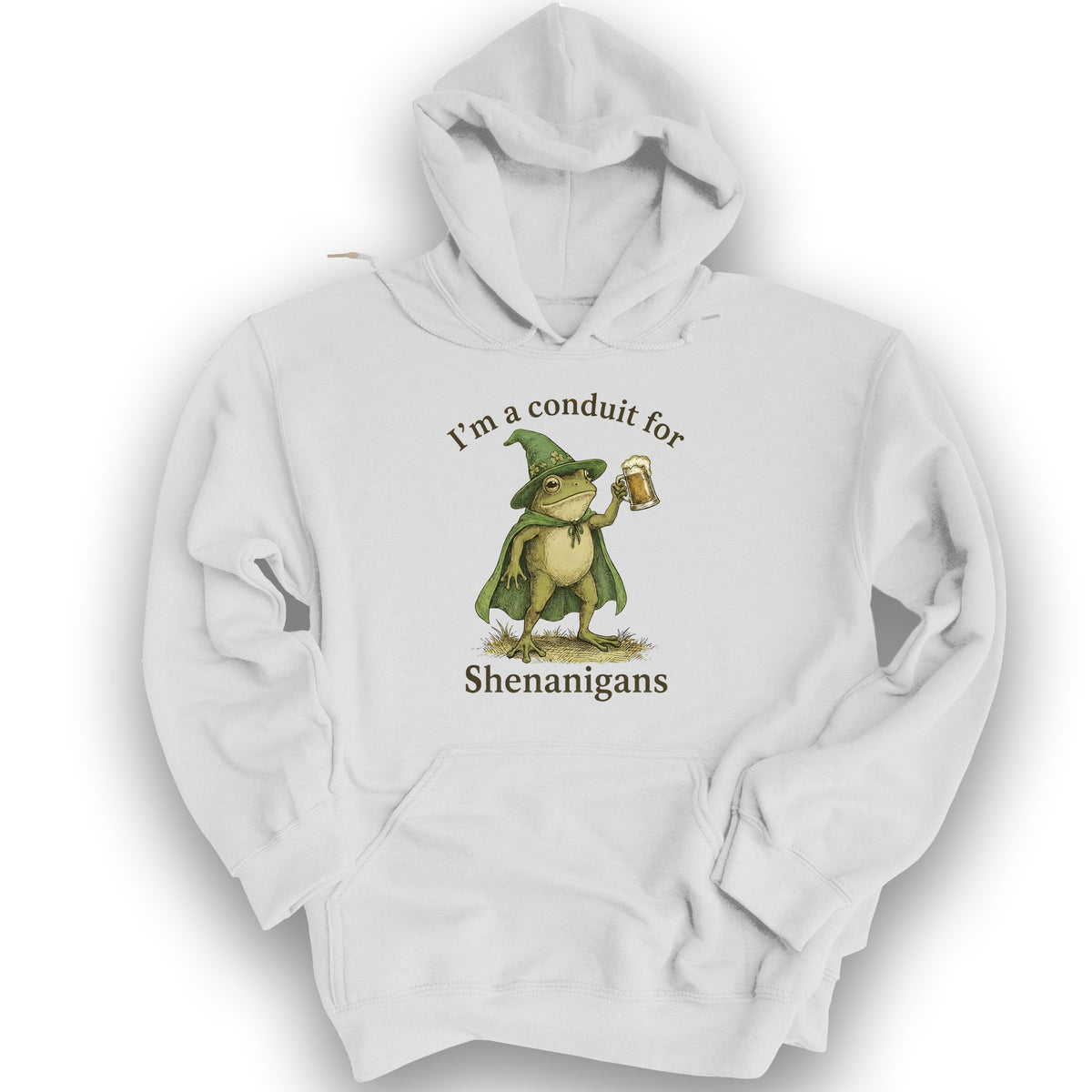 Frog Shenanigans Conduit Hoodie - White