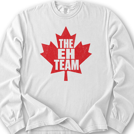 Eh Team Canada Long Sleeve Shirt - White